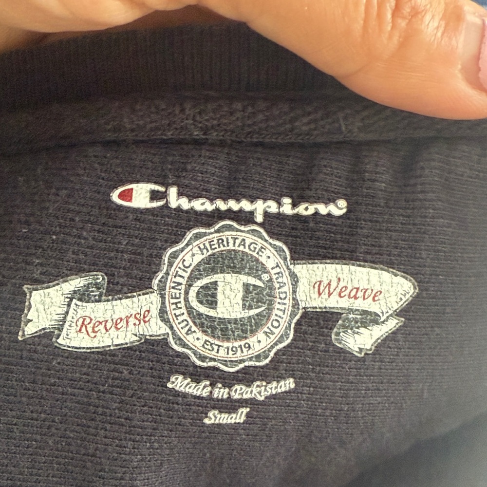 Champion Women's Black and Yellow Vanderbilt Sweater - Picture 4 of 5